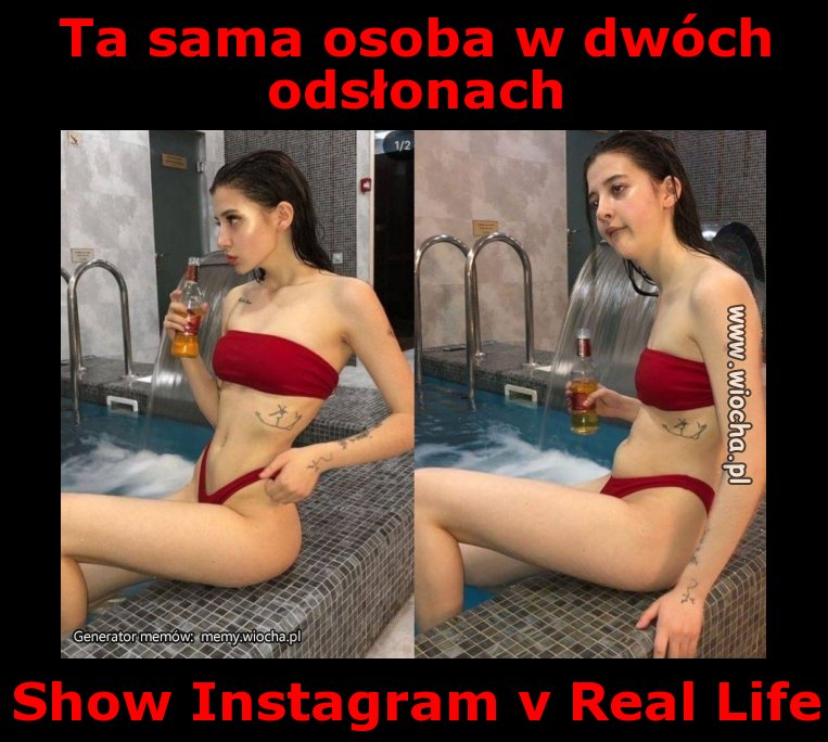 Ta sama osoba w dwóch odsłonach