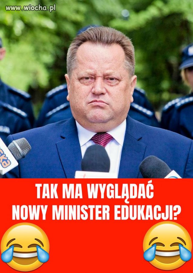 Tak ma wyglądać nowy minister edukacji ?