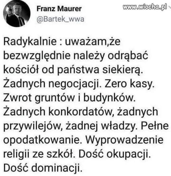 Warto słuchać mądrych ludzi ...