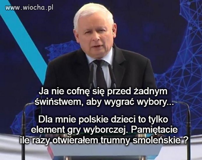 Słuchajcie prezesa ze zrozumieniem ...