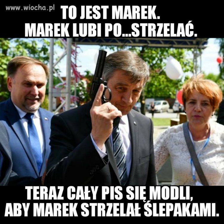 Może obiecał 