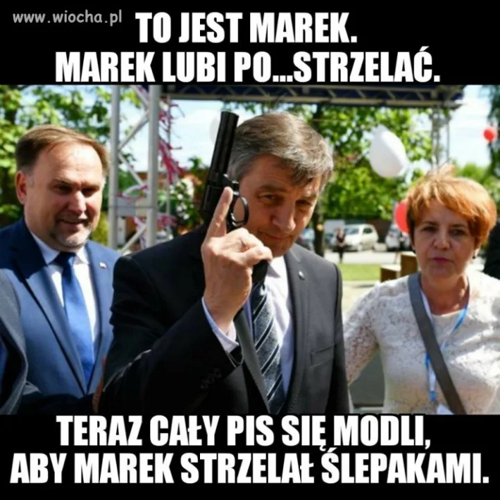 Może obiecał 