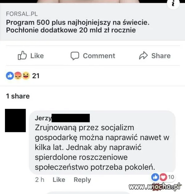 Pojechał