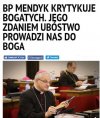I dlatego trzeba dawać na tacę