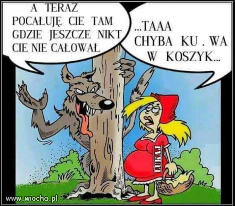 Współczesny Czerwony Kapturek...
