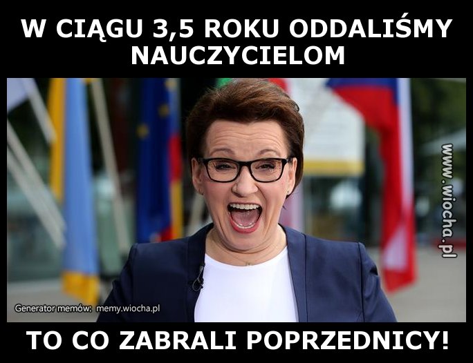 A teraz nauczyciele będą strajkować!