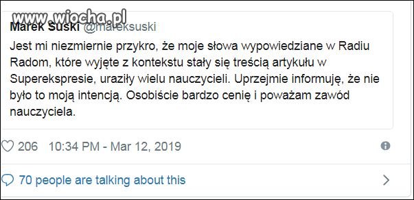 Takie tam przeprosiny