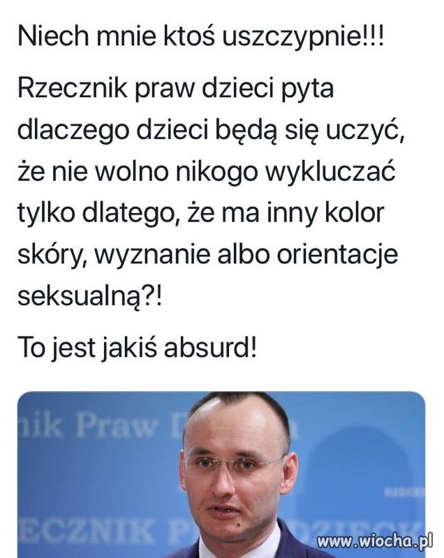 Ale się trafił rzecznik