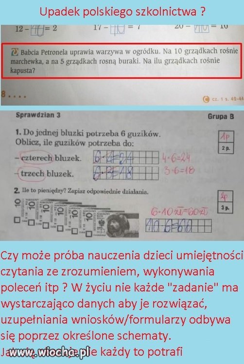 Upadek polskiego szkolnictwa