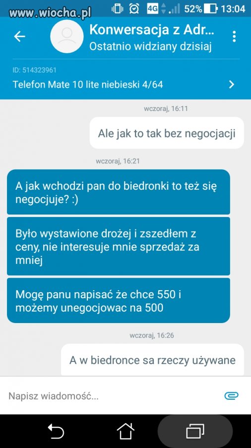 Bez negocjacji 