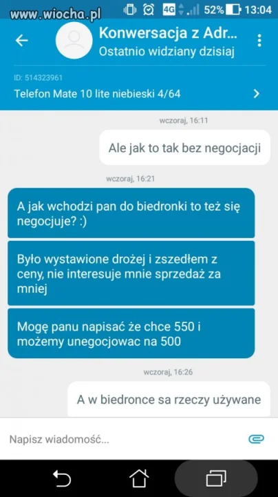 Bez negocjacji 
