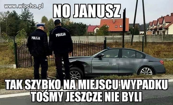 Błyskawicznie dojechali