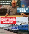 Bohater, wyklęty z pociągu wyciągnięty!
