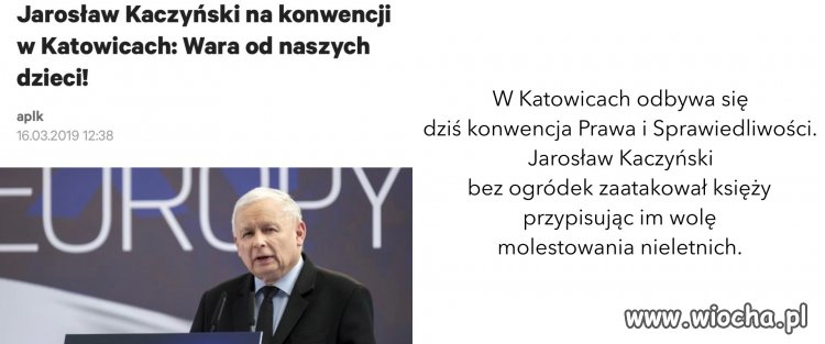 No to dokopał episkopatowi...