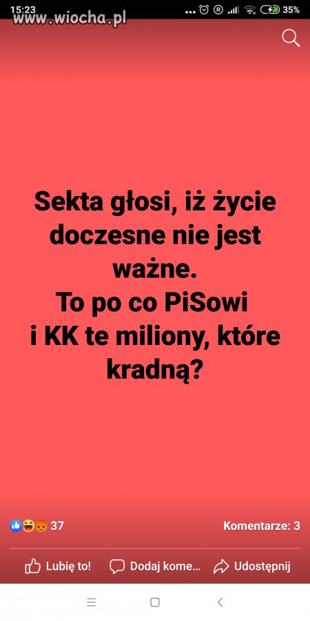 Sekta głosi