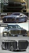Ewolucja grila BMW