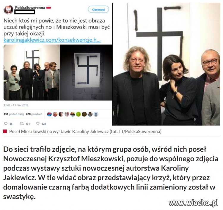 Obraza uczuć religijnych oraz propagowanie nazizmu