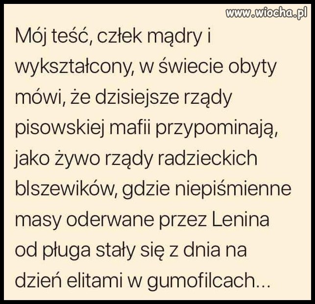 Trudno zaprzeczyć...patrząc