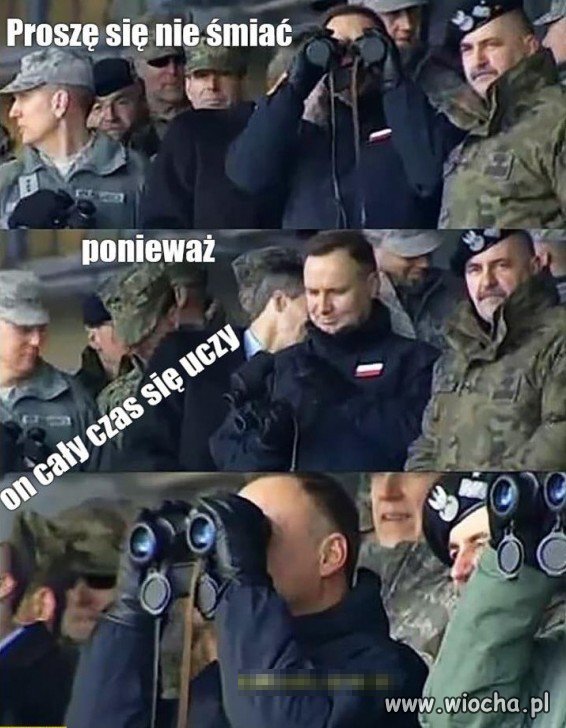 On cały czas się uczy