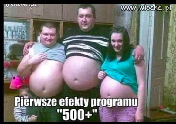Pierwsze efekty programu 500+