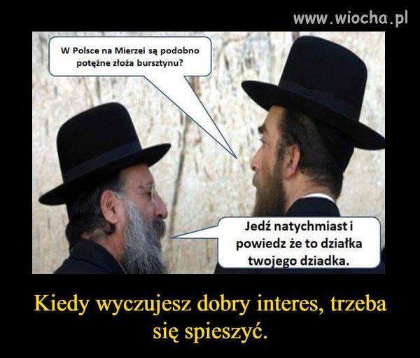 Mośki to potrafią robić biznes