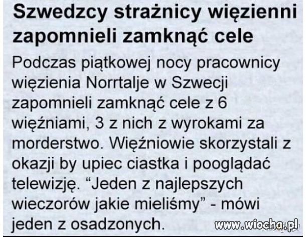 Tymczasem w Szwecji