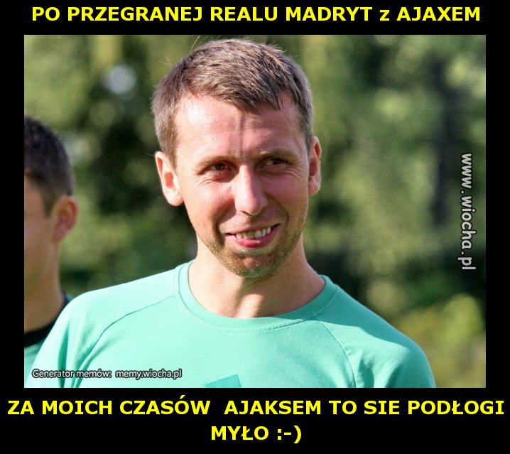 PO PRZEGRANEJ REALU MADRYT z AJAXEM
