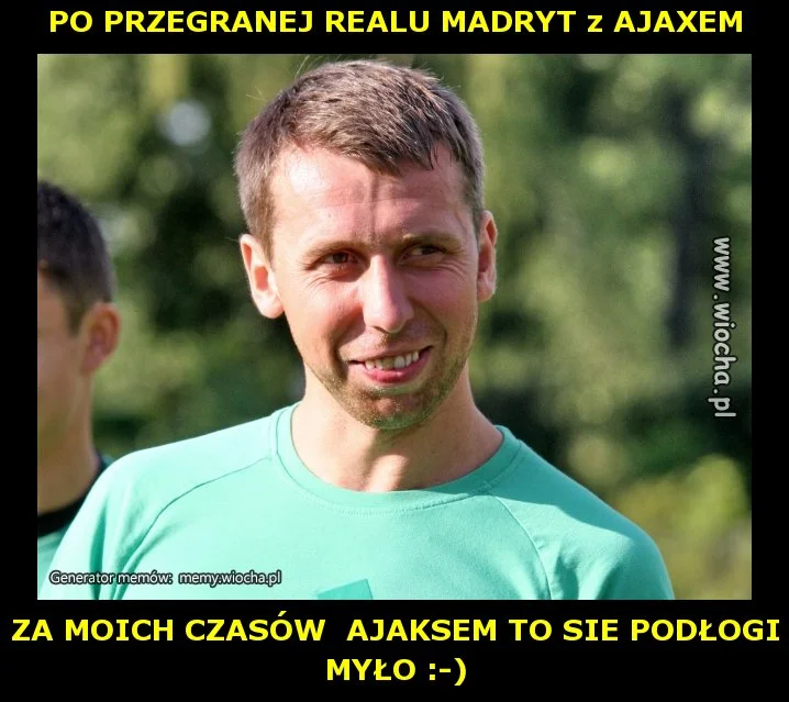 PO PRZEGRANEJ REALU MADRYT z AJAXEM