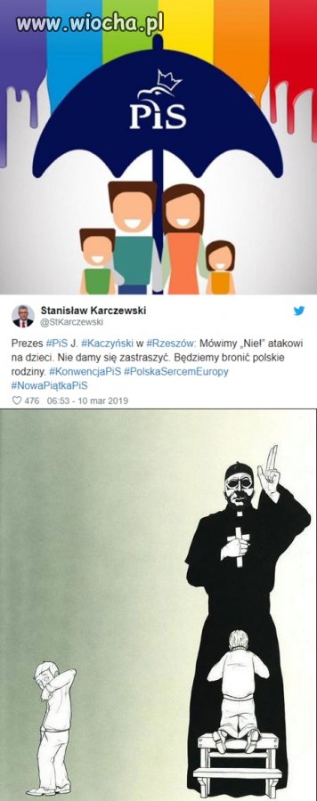 Też jestem przeciw gejom i pedofilom