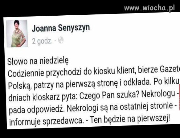 Słowo na niedzielę.