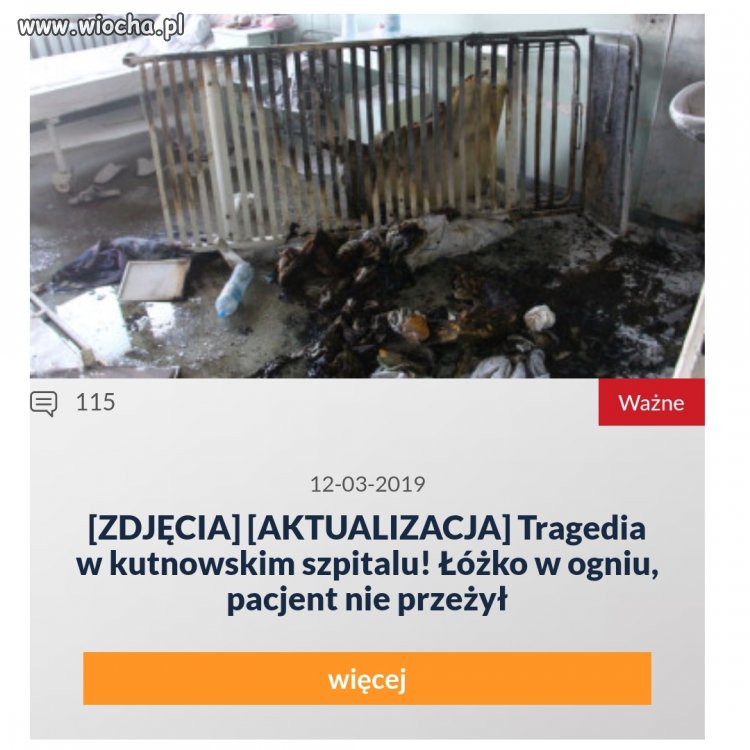 Polskie szpitale...
