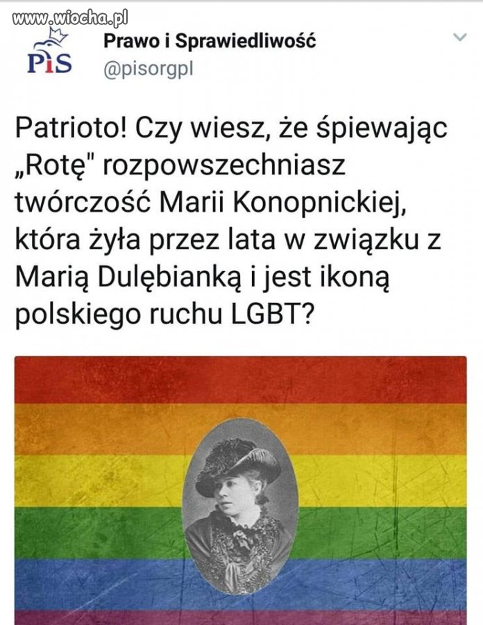 To już nawet Rota jest pedalska ?