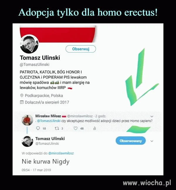 No to się popisał