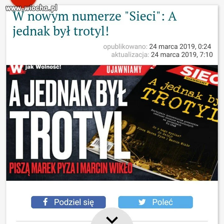 Tygodnik "Sieci" 