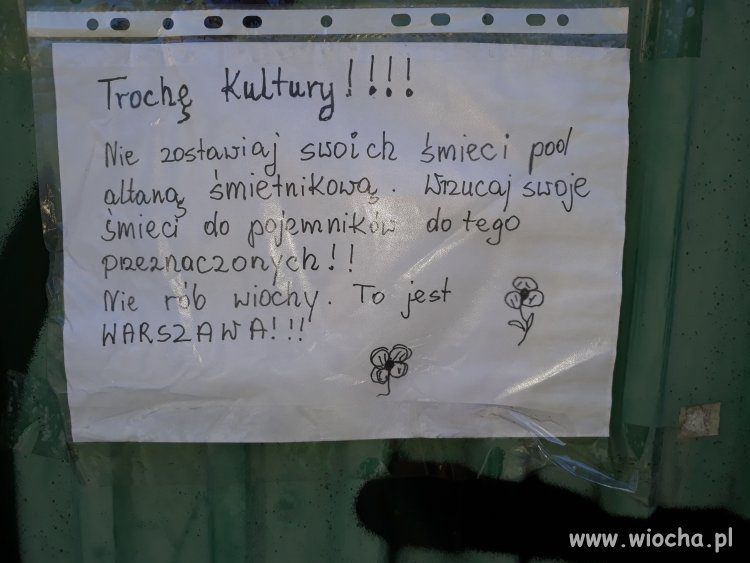 Cham chama uczy kultury.