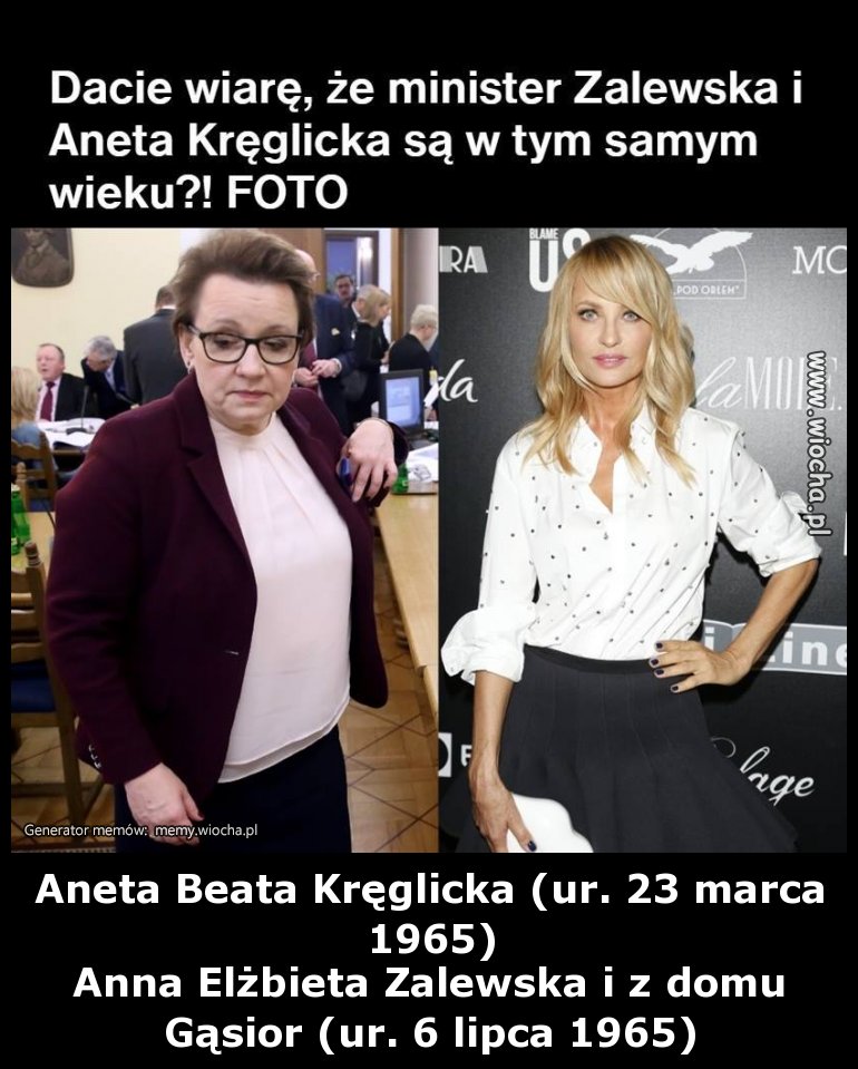 Aneta Beata Kręglicka (ur. 23 marca 1965)