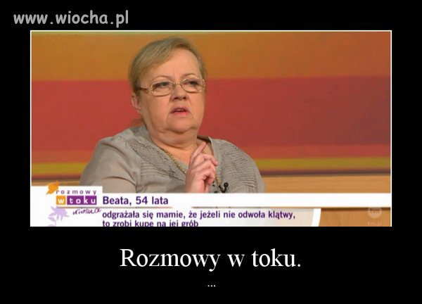 Groziła matce 