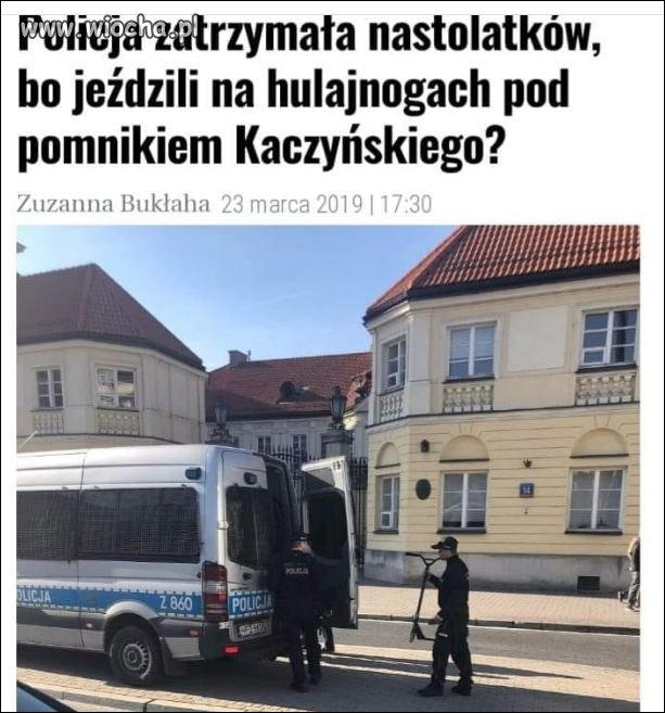 Jak śmieli,na hulajnogach ?