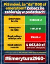 Rząd okrada emerytów.