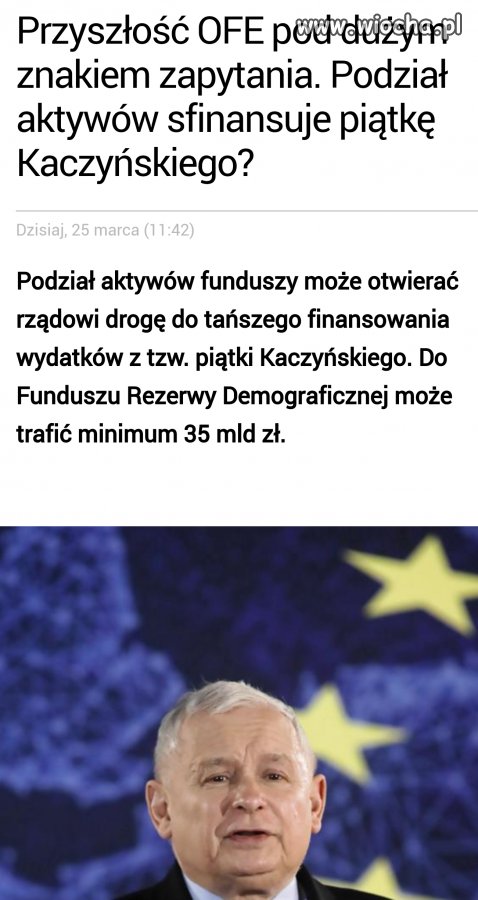 OFE dla Kaczyńskiego?