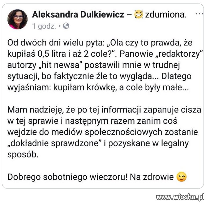 I jak nie kochać Oli?