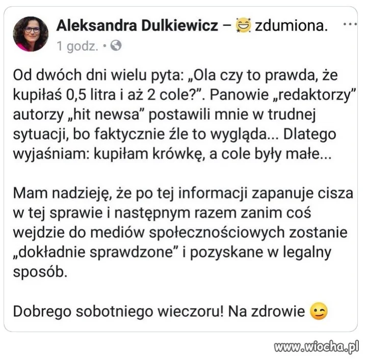 I jak nie kochać Oli?