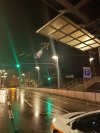 Ktoś wrzucił rower na trakcję trolejbusową 