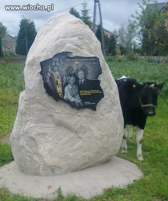 Głaz patriotyczny.