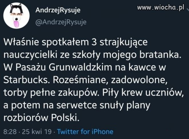 3 strajkujące nauczycielki