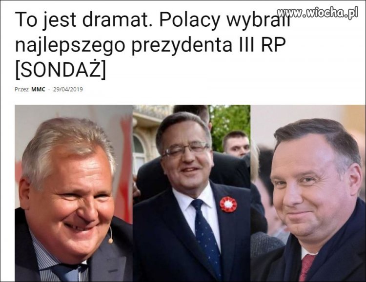 Dramat ? taka prawda