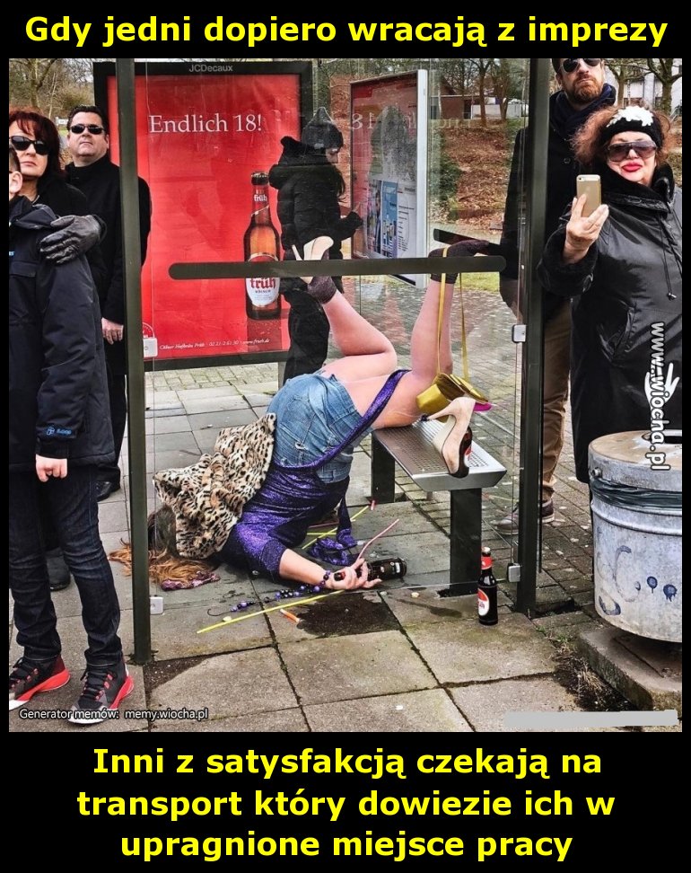Gdy jedni dopiero wracają z imprezy