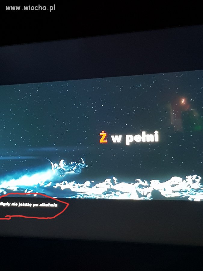 Nigdy nie jeżdże po alkoholu.