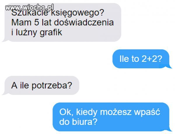 No to jak?