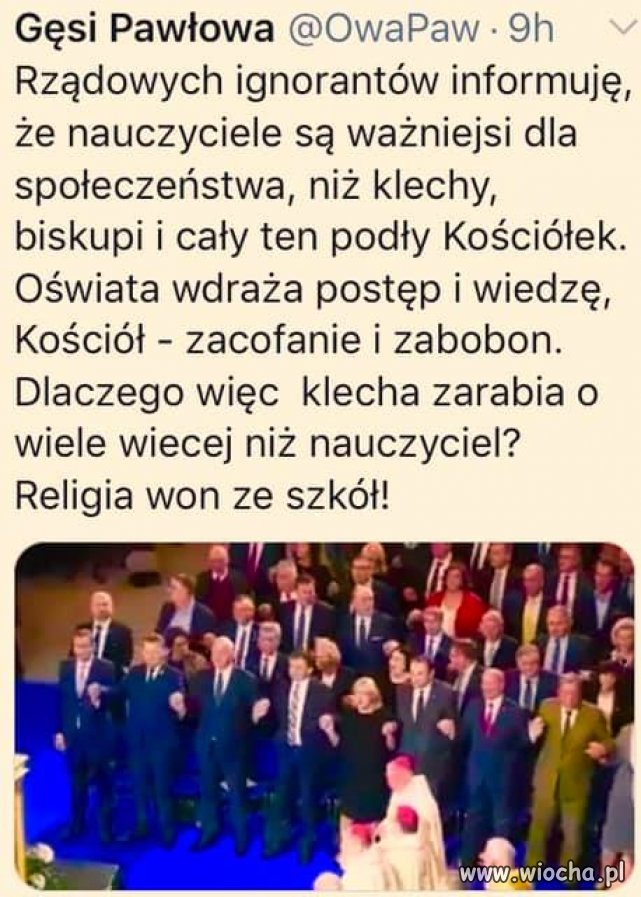 Tam szukajcie oszczędności !